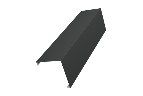 Декоративная накладка на столб универсальная угловая 62х55 для забора жалюзи 0
