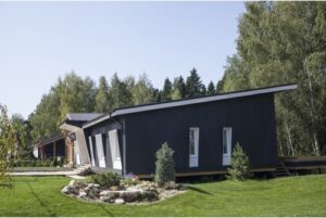 45 Drap ST с пленкой на замках RAL 9005 черный