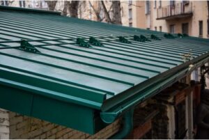 5 Satin с пленкой на замках RAL 6005 зеленый мох