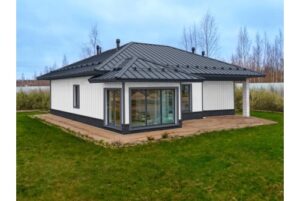 45 Drap ST с пленкой на замках RAL 7024 мокрый асфальт