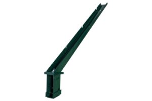 Наконечник L на столб 62х55 RAL 6005