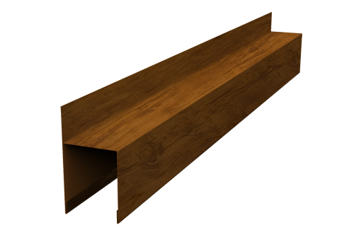Планка опорная составная внешняя для забора жалюзи Palermo 0