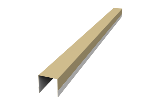 Планка вертикальная обратная для забора жалюзи Palermo 0