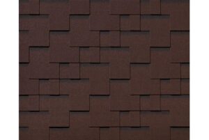 RoofShield черепица Премиум Модерн (3м2) Каштан