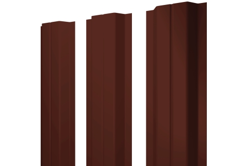 Штакетник П-образный A с прямым резом 0 Штакетник П-образный A с прямым резом 0